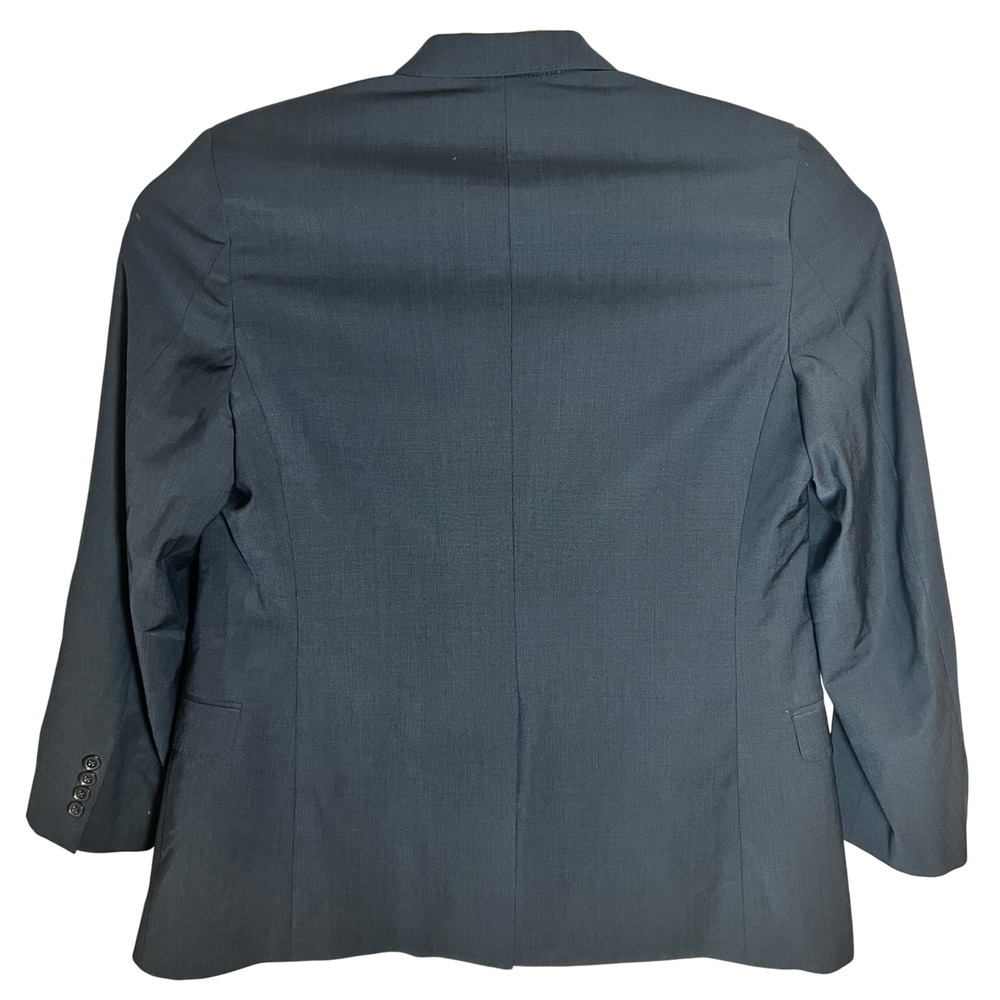 Brooks Brothers 346 Blazer Mens 40R Navy Blue Fitzgerald Fit Wool Suit Jacket - Picture 3 of 10